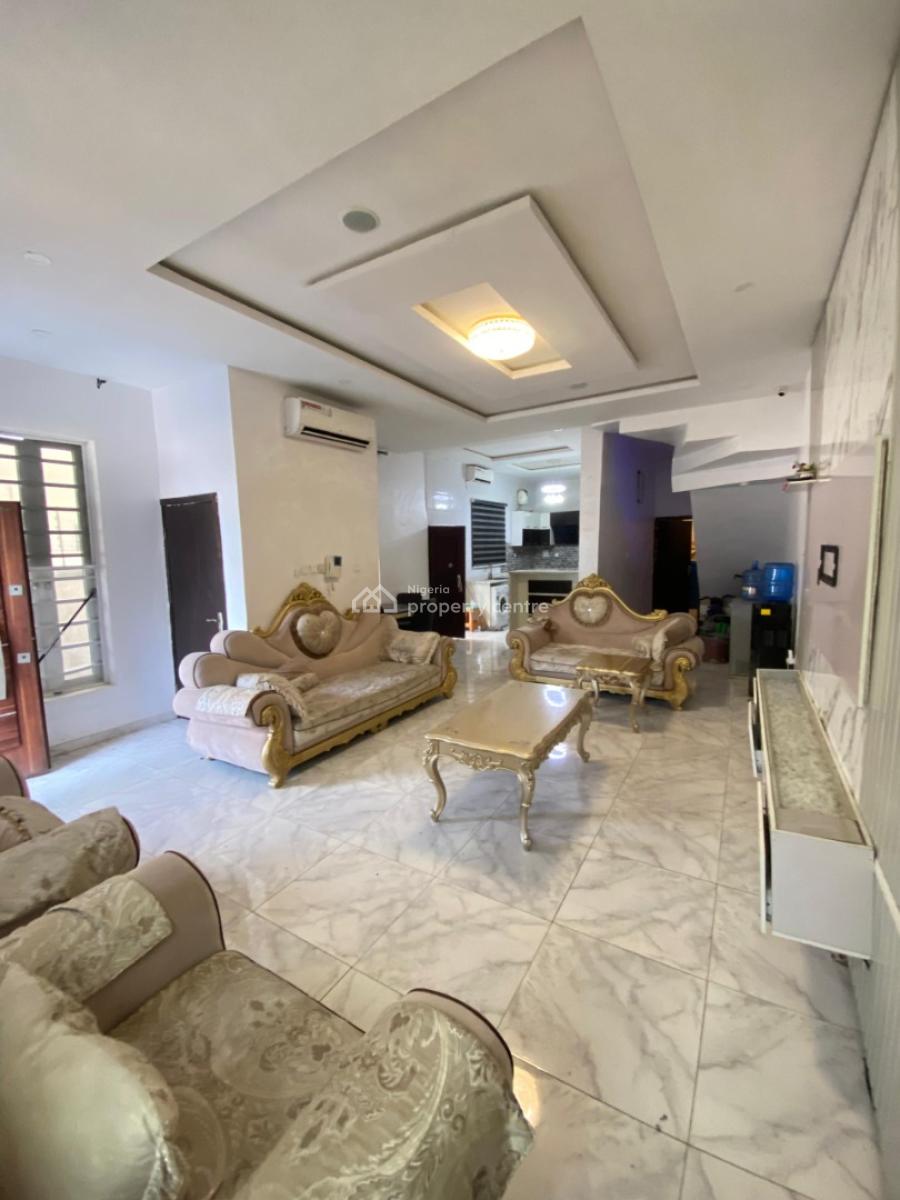Modern 4 Bedroom Semi-detached Duplex with Bq, Chevron Lekki Lagos, Lekki Expressway, Lekki, Lagos, Semi-detached Duplex for Sale