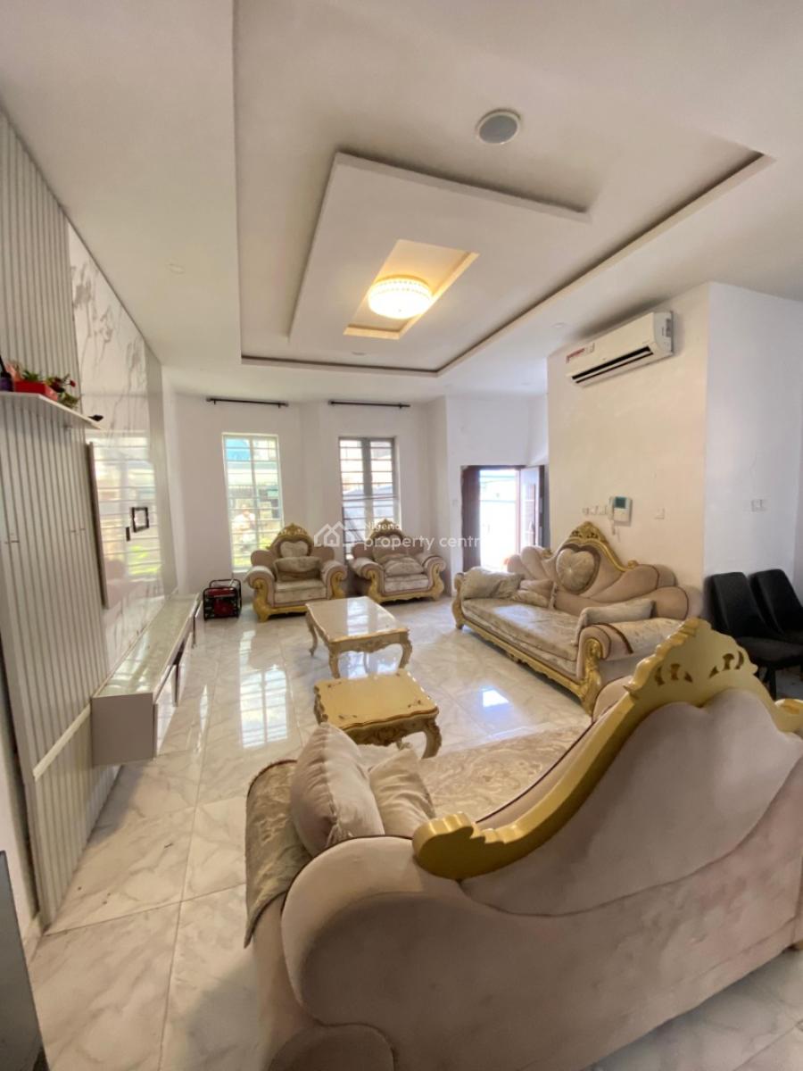 Modern 4 Bedroom Semi-detached Duplex with Bq, Chevron Lekki Lagos, Lekki Expressway, Lekki, Lagos, Semi-detached Duplex for Sale
