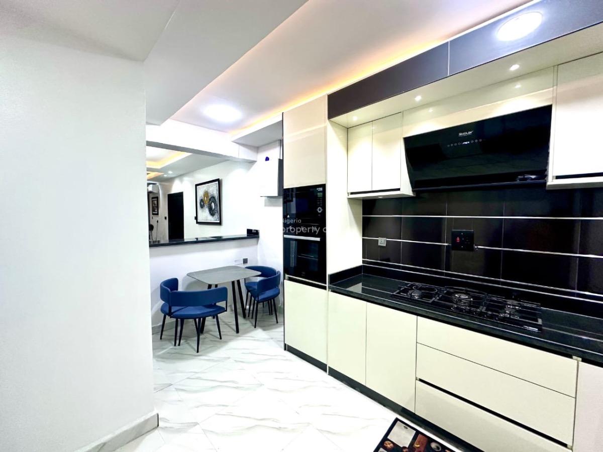 Fully Furnished 2 Bedroom Apartment, Osapa, Lekki, Lagos, Flat / Apartment for Rent