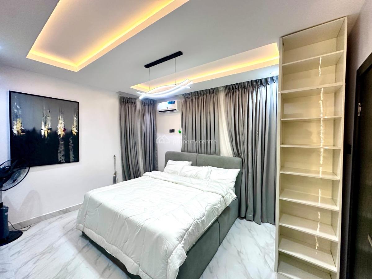 Fully Furnished 2 Bedroom Apartment, Osapa, Lekki, Lagos, Flat / Apartment for Rent