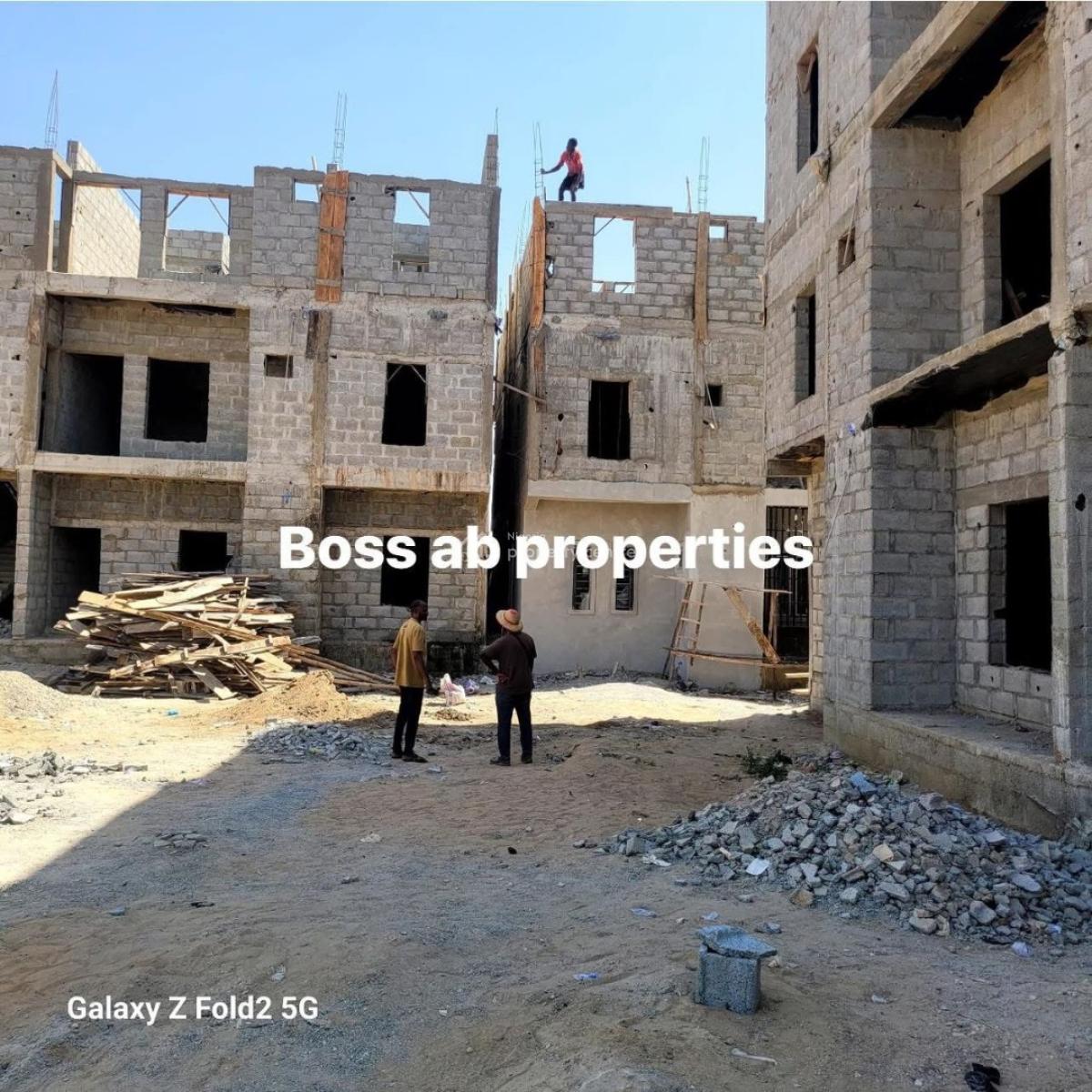 2-bedroom Carcass Block of Flats, Mini Estate, Dawaki, Gwarinpa, Abuja, Flat / Apartment for Sale