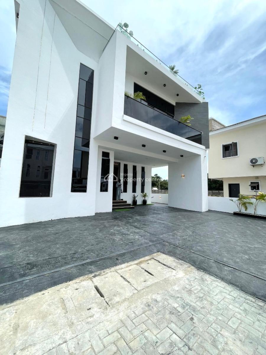 5 Bedroom Smart Home with a Swimming Pool and Bq, Chevron, Lekki, Lagos, Detached Duplex for Sale