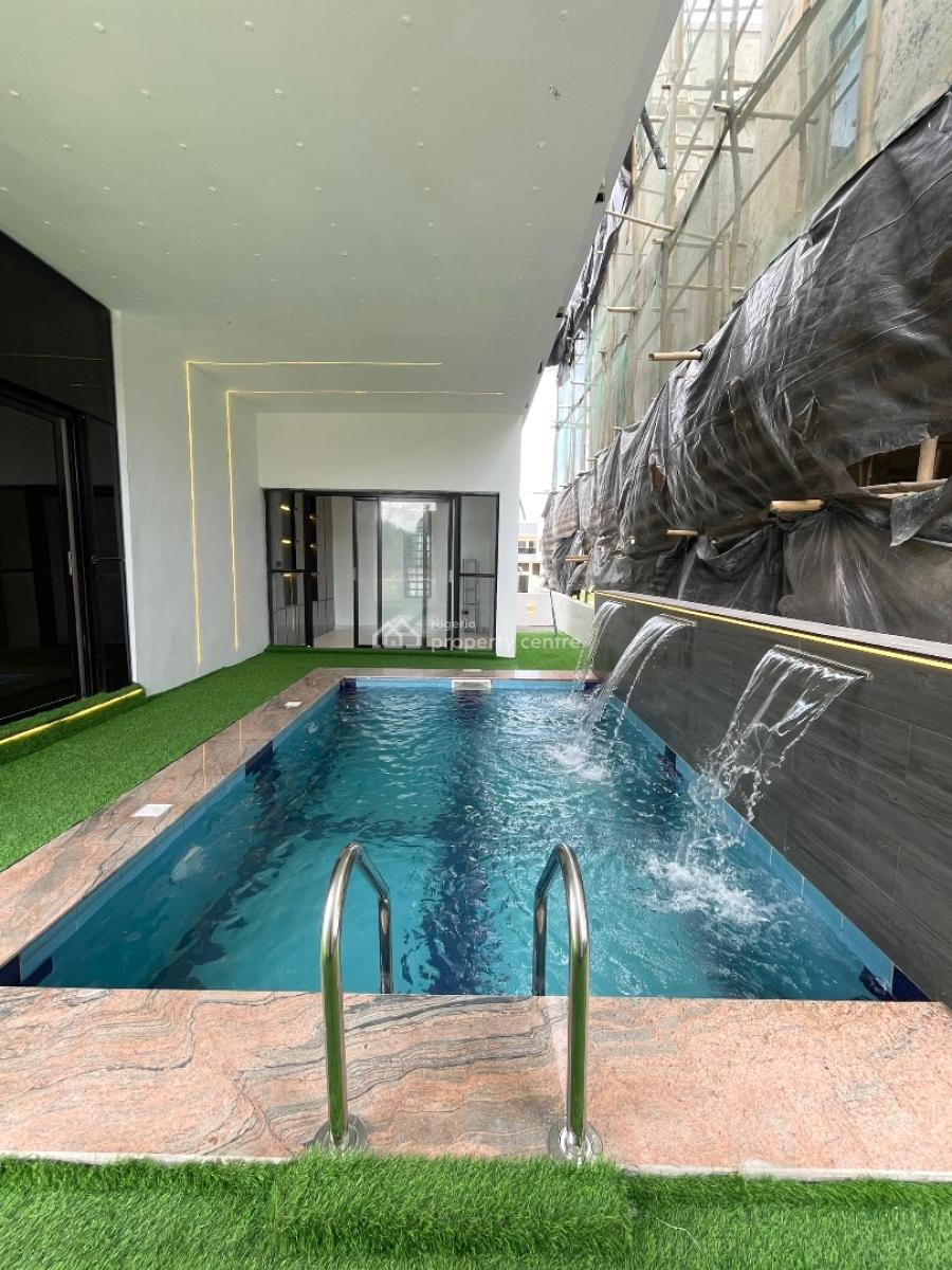 5 Bedroom Smart Home with a Swimming Pool and Bq, Chevron, Lekki, Lagos, Detached Duplex for Sale