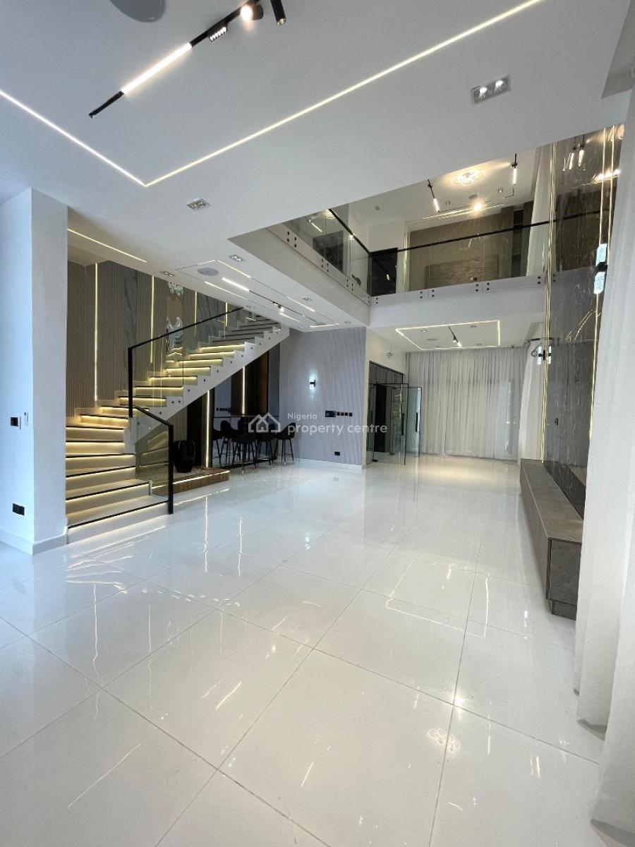 5 Bedroom Smart Home with a Swimming Pool and Bq, Chevron, Lekki, Lagos, Detached Duplex for Sale