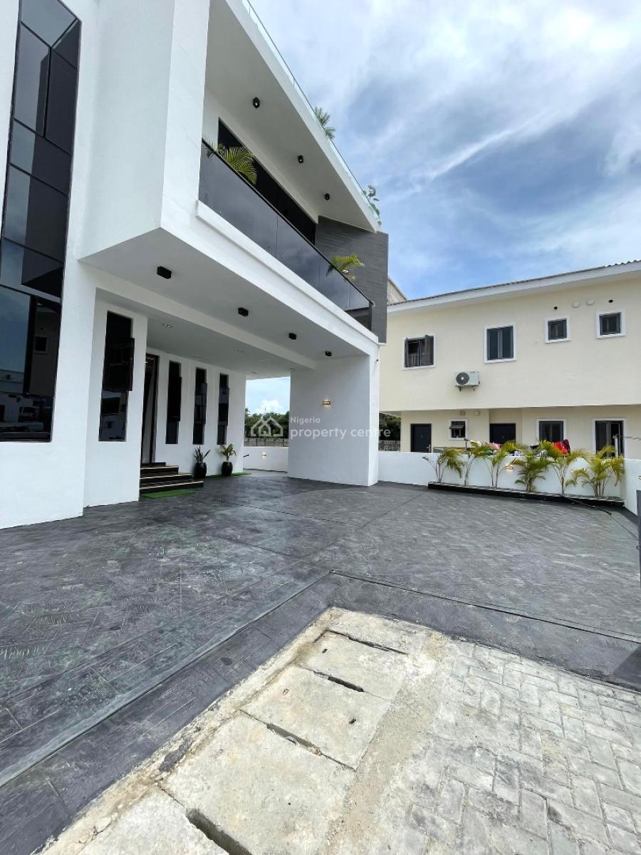 5 Bedroom Smart Home with a Swimming Pool and Bq, Chevron, Lekki, Lagos, Detached Duplex for Sale