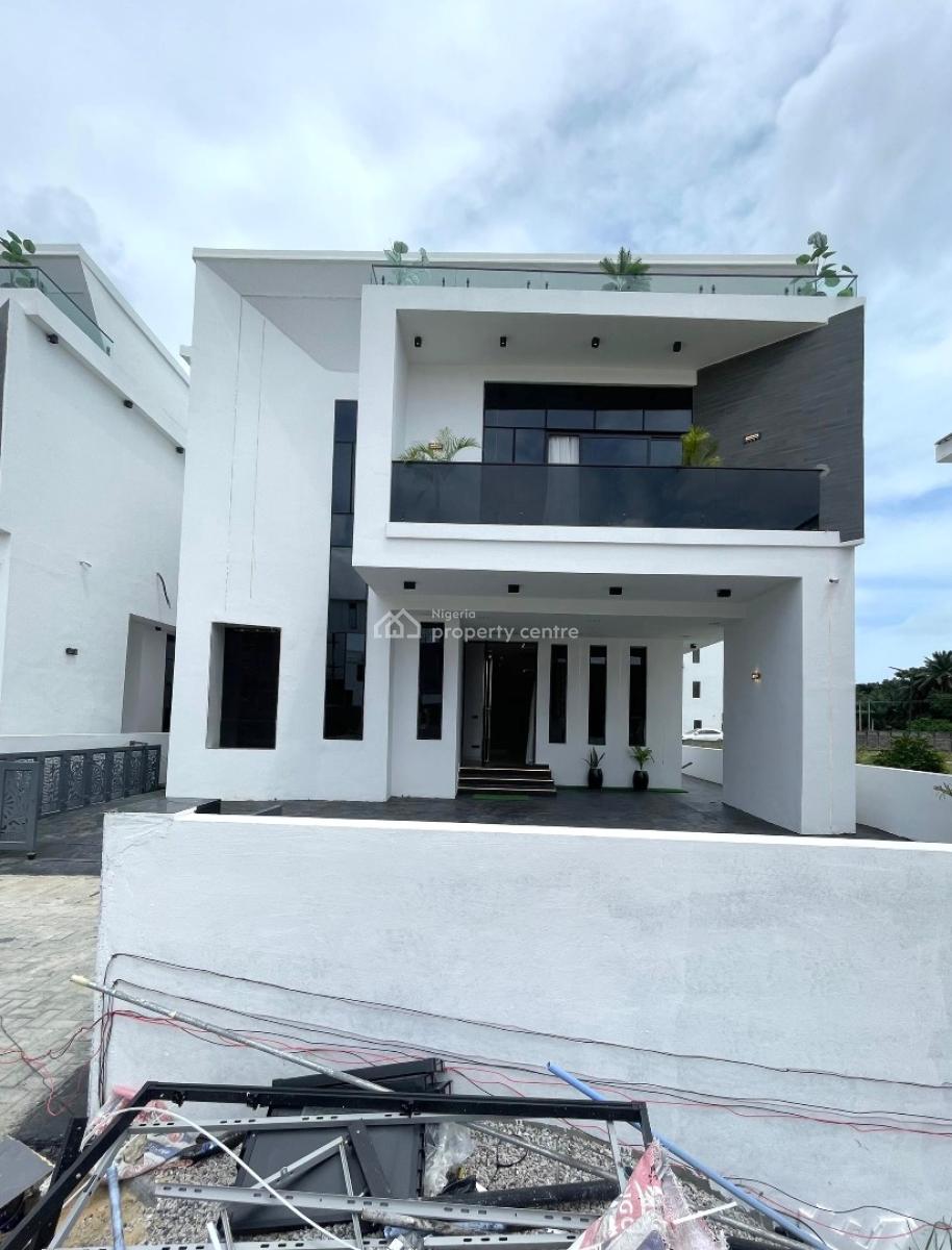 5 Bedroom Smart Home with a Swimming Pool and Bq, Chevron, Lekki, Lagos, Detached Duplex for Sale