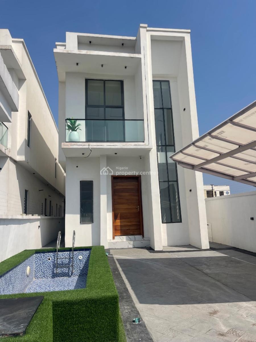 Four Bedrooms Detached Duplex with Bq and Swimming Pool, Off Orchid Road Lekki, Lekki Phase 1, Lekki, Lagos, Detached Duplex for Sale