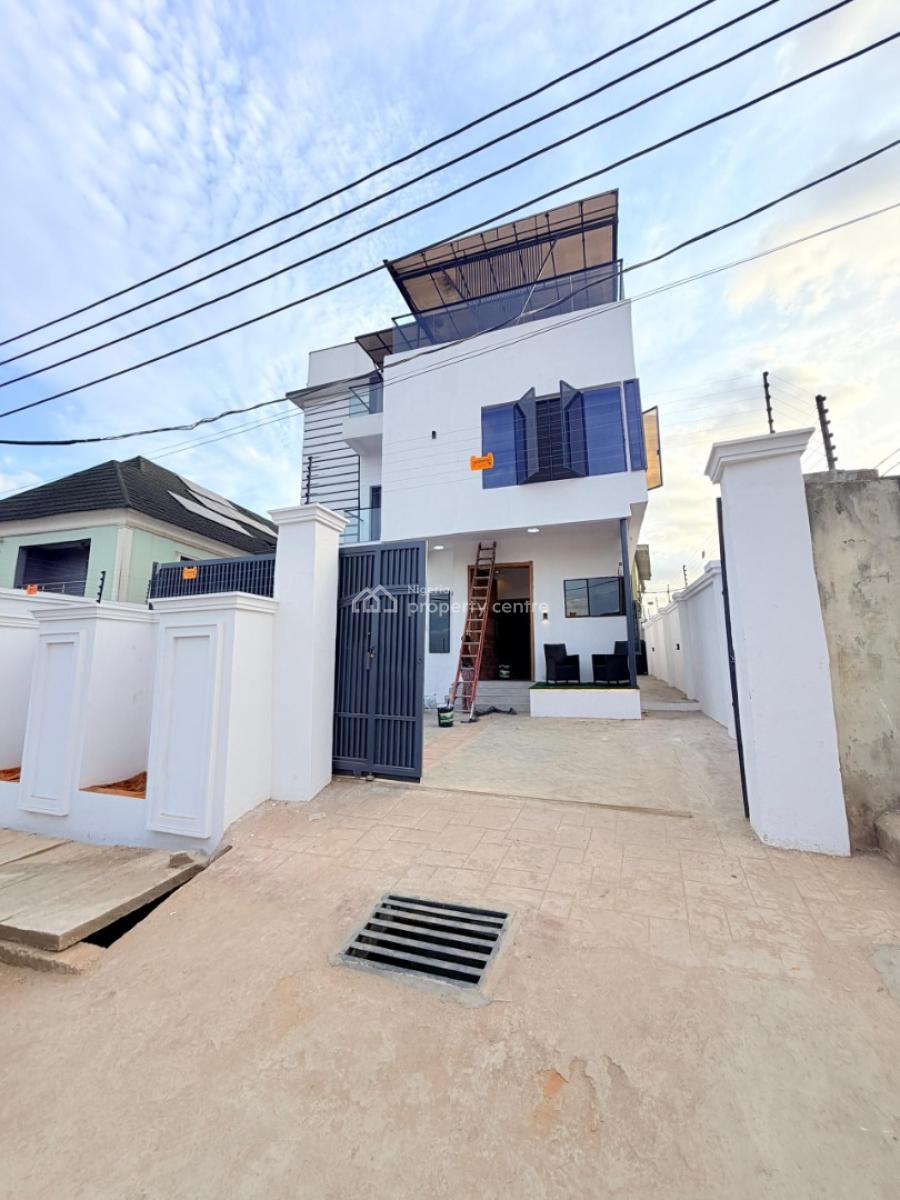 Well-built 5 Bedroom Fully Detached Duplex with a Room Bq, Ogba, Ikeja, Lagos, Detached Duplex for Sale