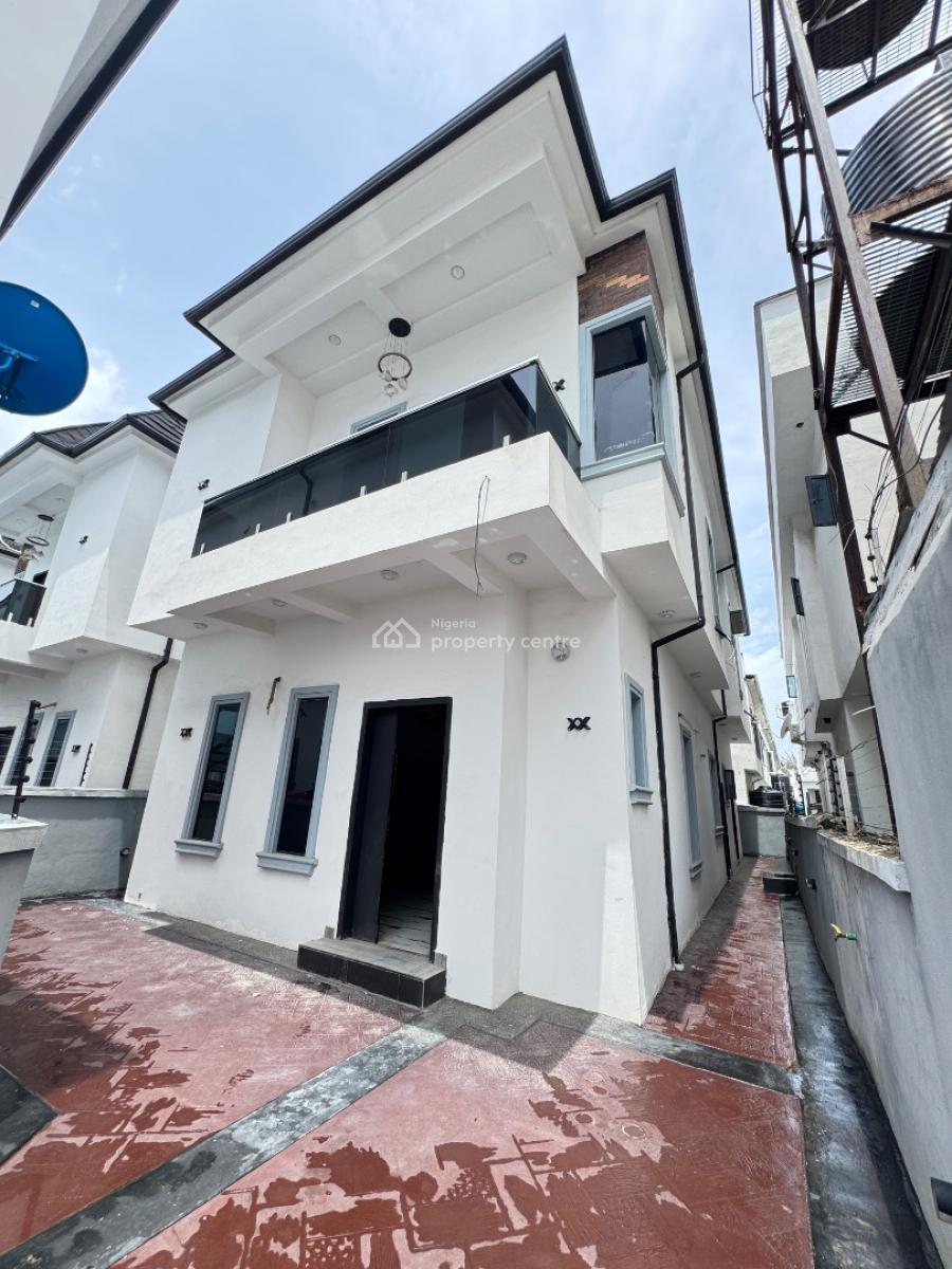 Beautiful Self Compound 4bedroom Detached Duplex with Bq, Ikota Villa, Lekki, Lagos, Detached Duplex for Sale