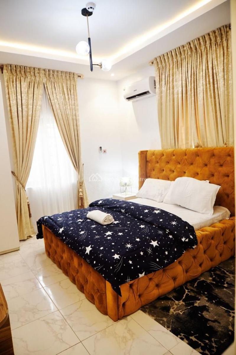 Fully Furnished 2 Bedroom Flat with Swimming Pool Located on The First, Ilasan, Lekki, Lagos, Flat / Apartment for Rent