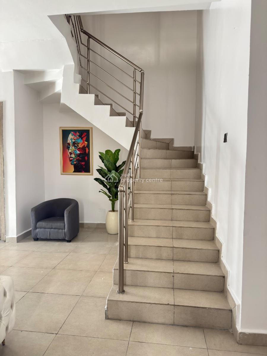 Beautiful Fully Furnished 4bedroom Terrace Duplex, Chevron Toll Gate, Orchid Lekki, Lekki, Lagos, Terraced Duplex for Rent