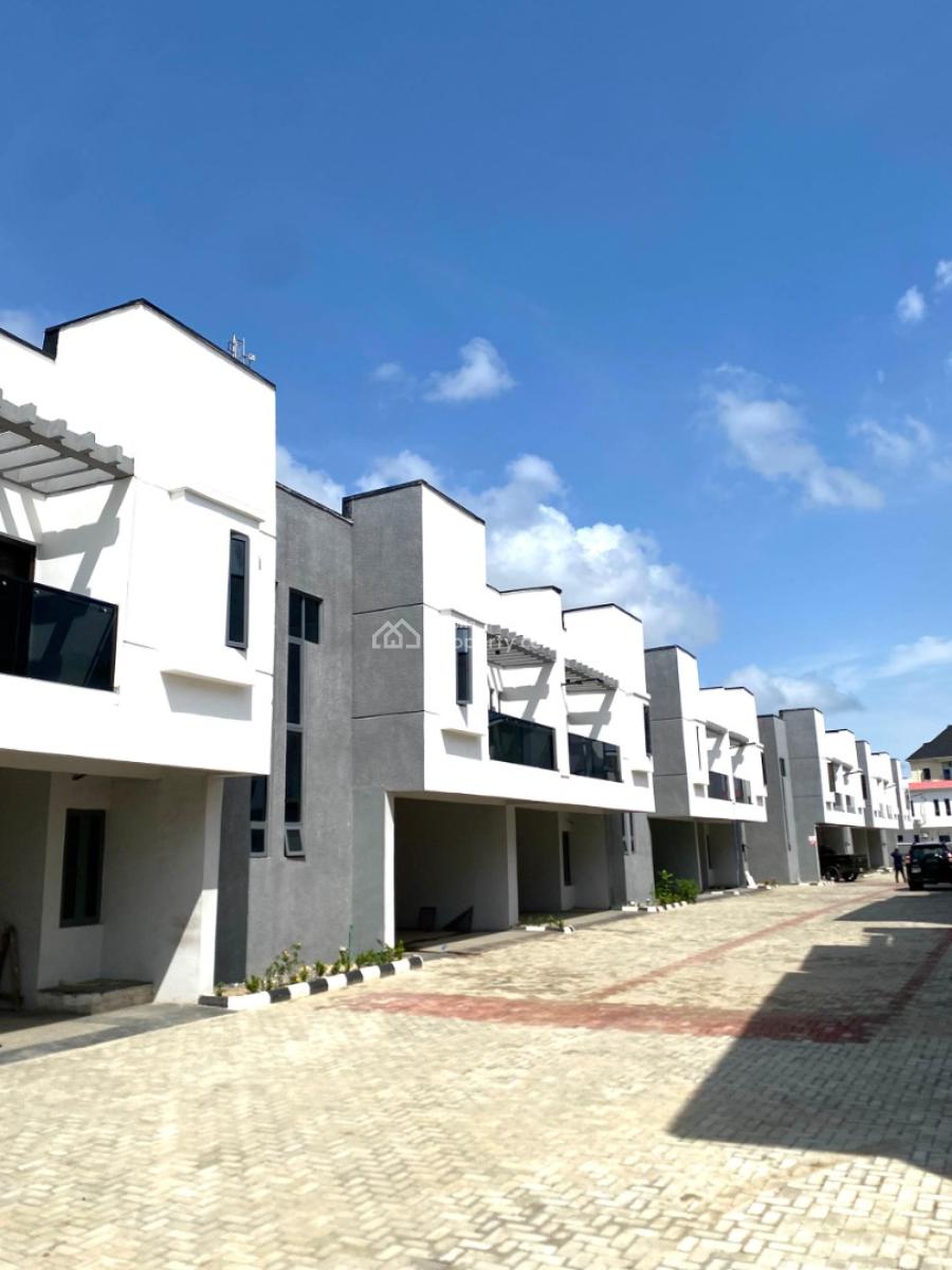 Newly Built Lovely 4 Bedroom Terraced Duplex in a Secure Court, Ado Road, Ajah, Lagos, Terraced Duplex for Rent