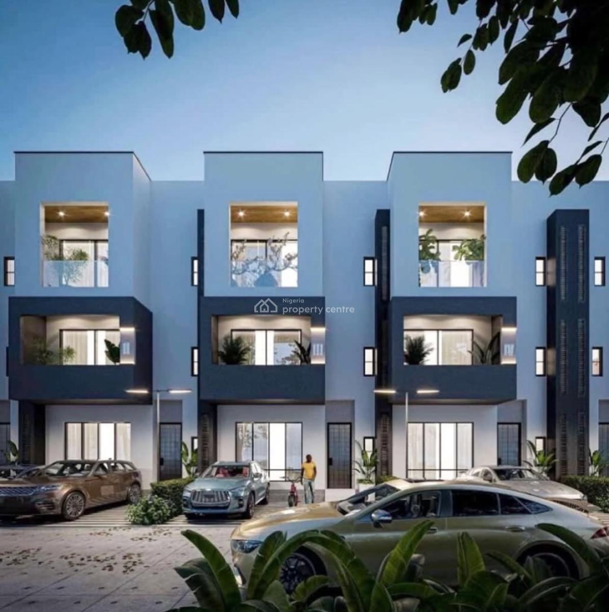New 4 Bedroom Terrace Duplex+ Bq, Katampe Maitama Extension, Katampe Extension, Katampe, Abuja, Terraced Duplex for Sale
