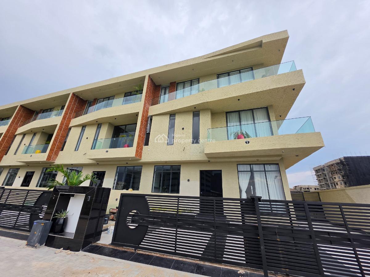 Luxury 5 Bedroom Terrace Duplex with Bq Located in an Estate, Off Freedom Way, Lekki Phase 1, Lekki, Lagos, Terraced Duplex for Sale