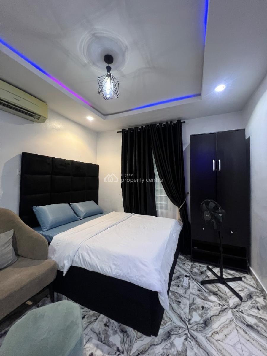 Monthly Stay Furnished Studio Apartment, Jibowu, Yaba, Lagos, Self Contain (single Rooms) for Rent