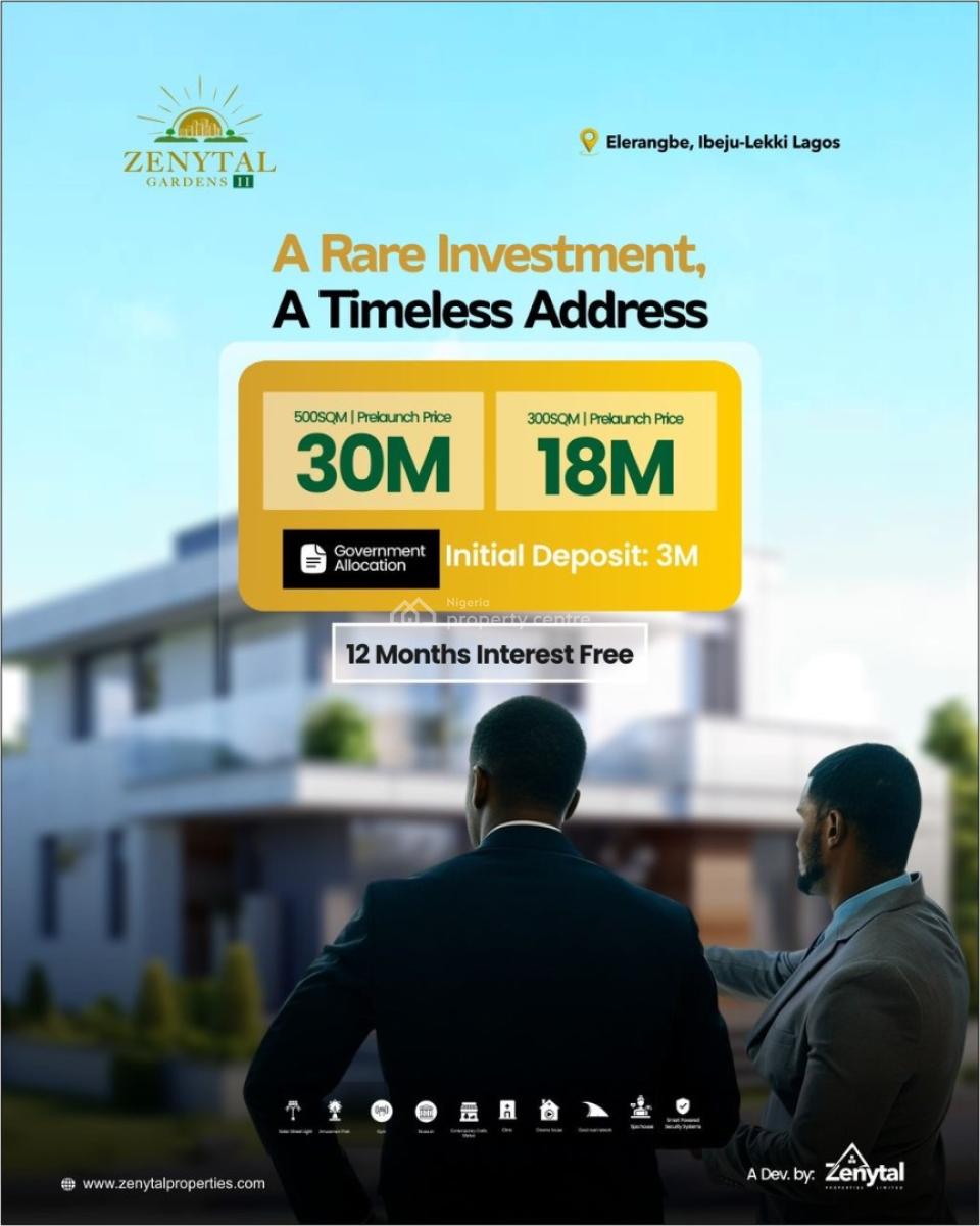 Government Allocation Land in Ibeju Lekki, Elerengbe, Ibeju, Lagos, Residential Land for Sale