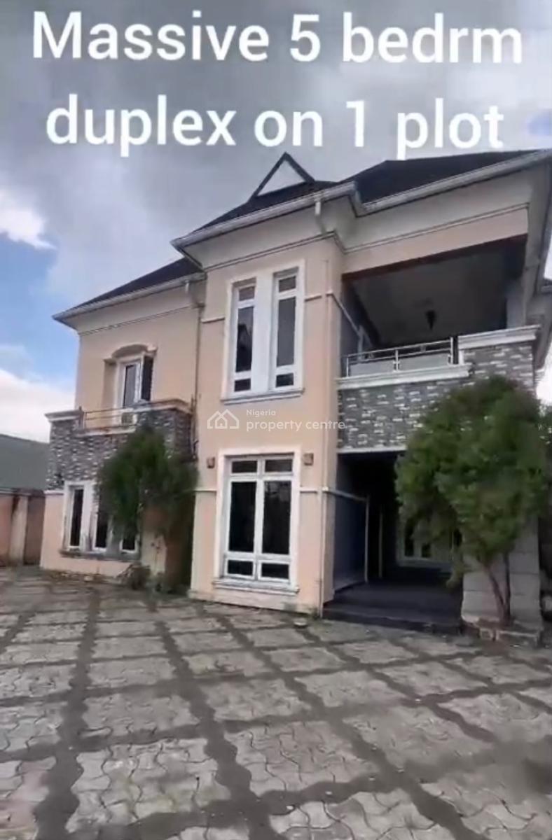 Luxury 5bedroom, Shell Cooperative, Port Harcourt, Rivers, Detached Duplex for Sale