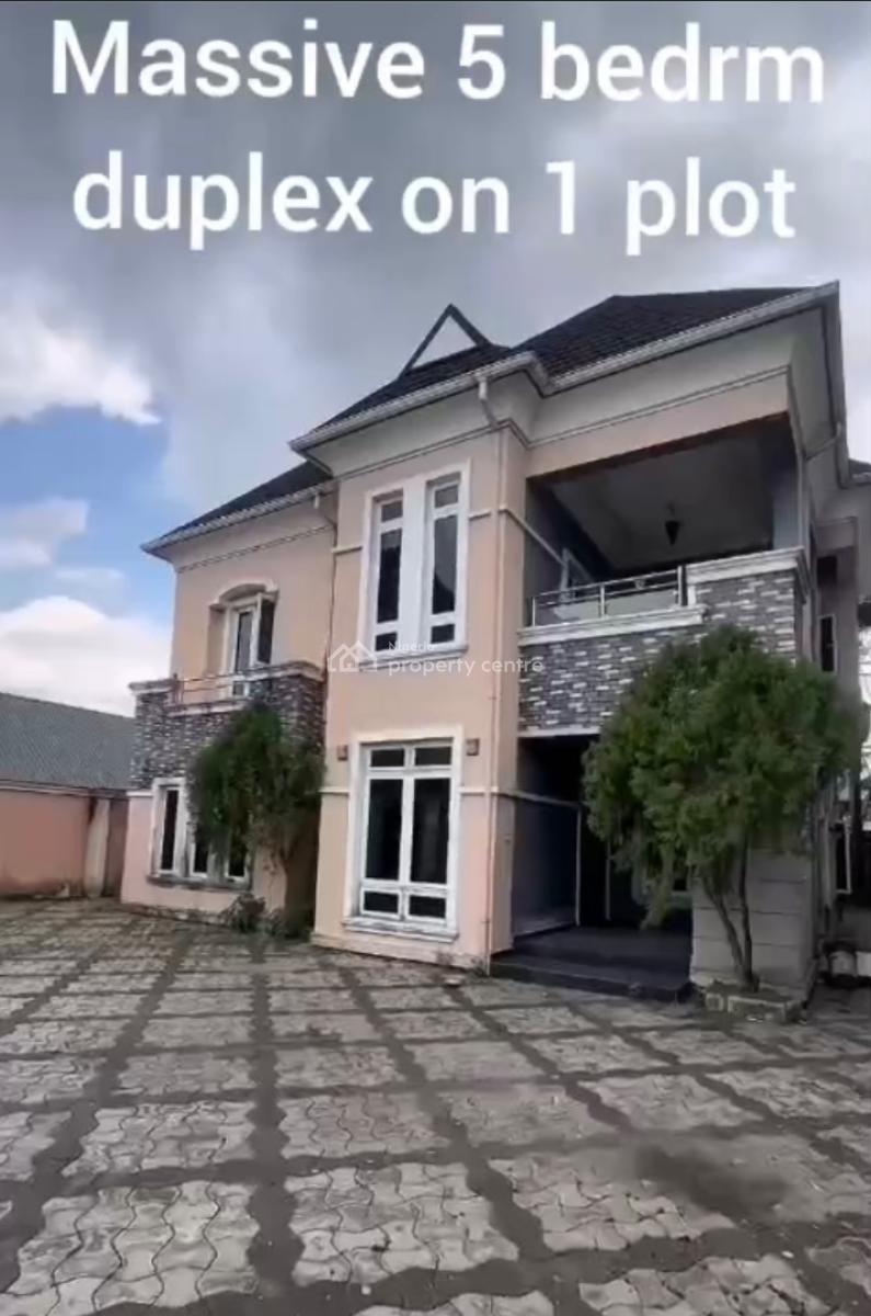 Luxury 5bedroom, Shell Cooperative, Port Harcourt, Rivers, Detached Duplex for Sale