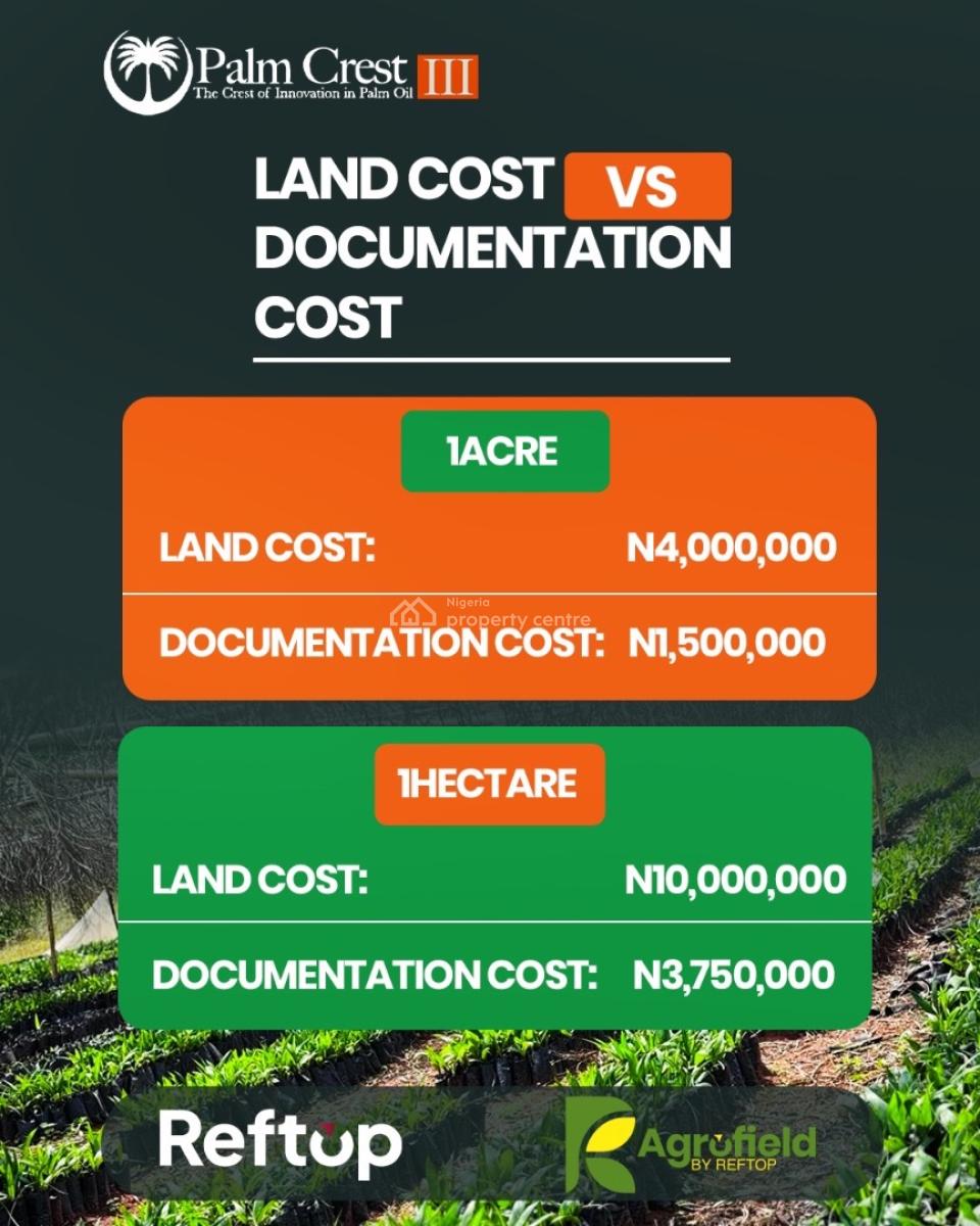 Own a Palm Plantation in Oyo  Passive Income, C of O Title, Palm Crest Estate, Iseyin a Secure Location for Palm Oil Investment, Ibadan, Oyo, Commercial Land for Sale