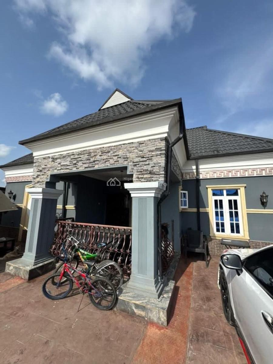 Standard and Well Furnished 4 Bedroom Bungalow Detached Bungalow, Conerstone, Off Nta Road, Port Harcourt, Rivers, Detached Bungalow for Sale