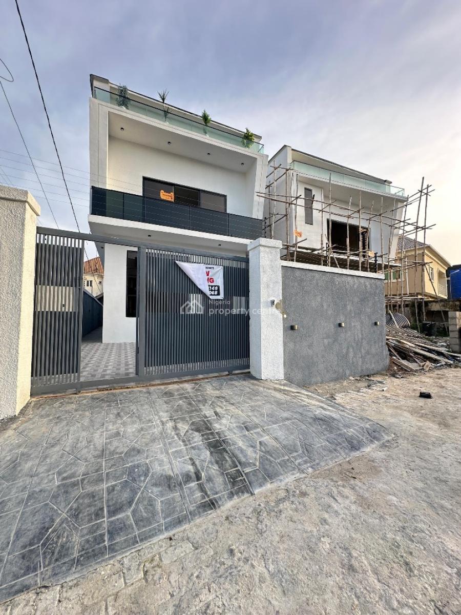 Fully Detached Duplex with Bq, Exclusive Home in a Premium and Call to Access Estate, Ajah, Lagos, Detached Duplex for Sale