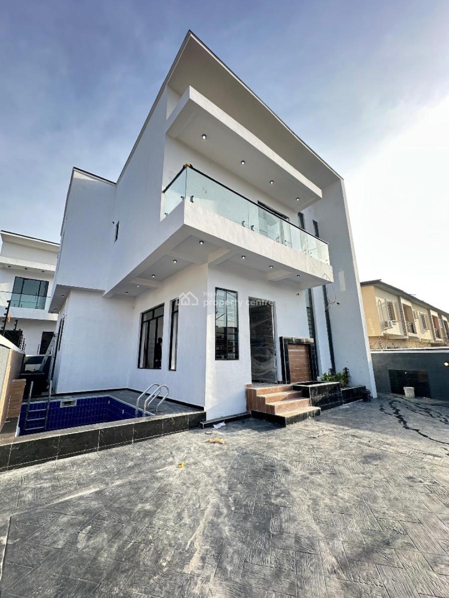 Fully Detached Duplex with Swimming Pool and Bq, Exclusive Home in a Premium and Call to Access Estate, Ajah, Lagos, Detached Duplex for Sale
