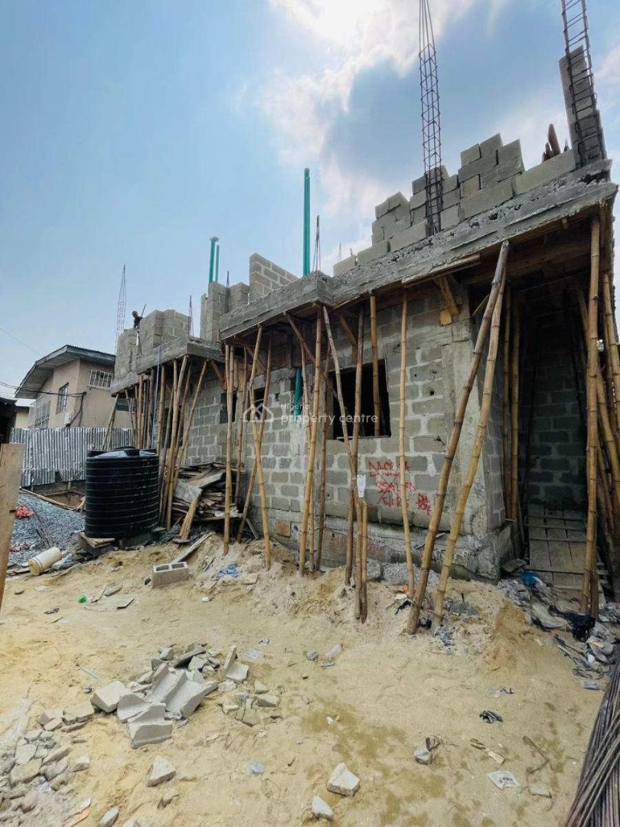 Off-planned 4 Bedroom Semi Detached Duplex Plus Bq, Gbagada, Lagos, Semi-detached Duplex for Sale