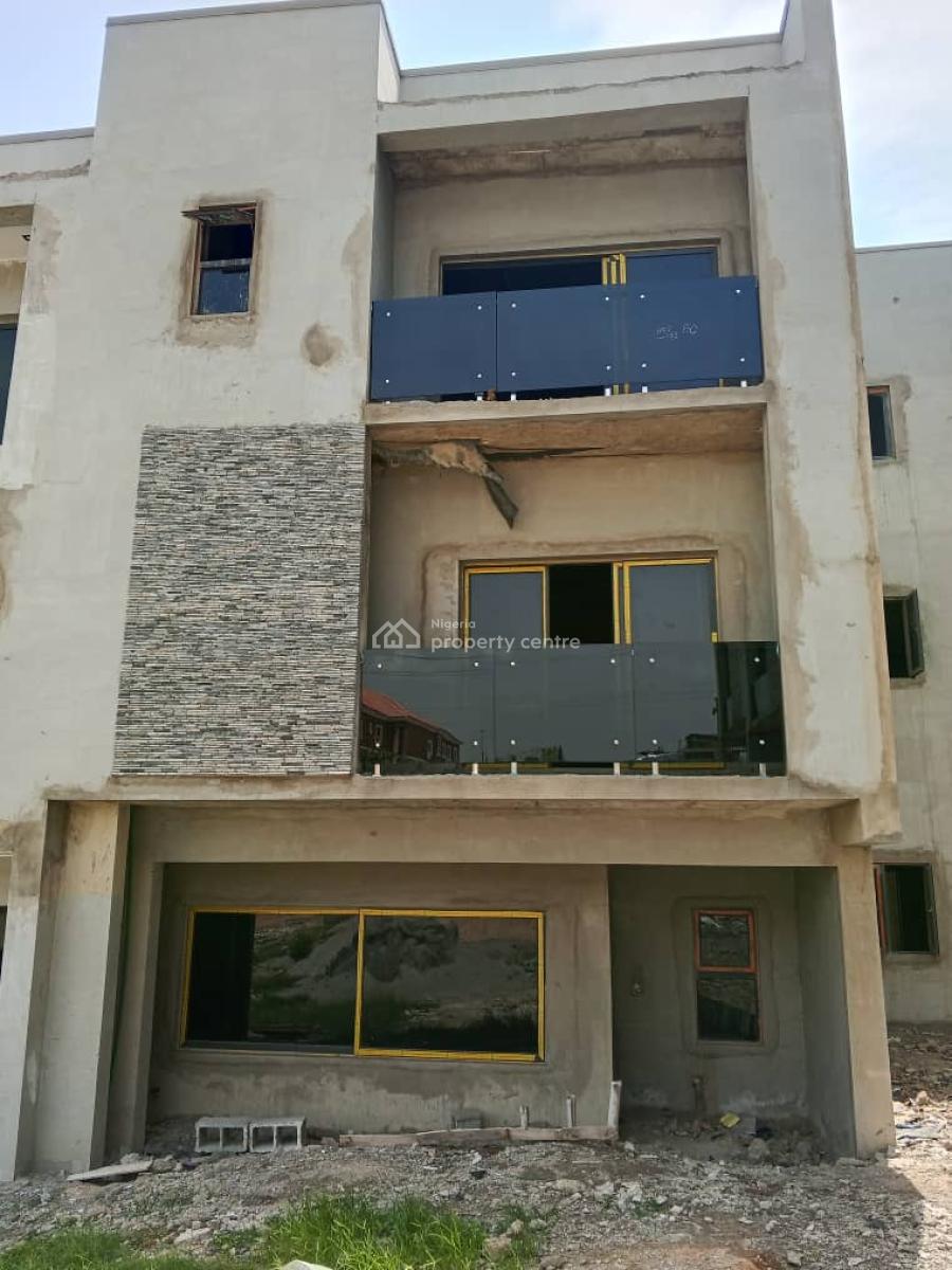 Brand New and Strategically Located 4 Bedroom Terrace Duplex with Bq, Katampe, Abuja, Terraced Duplex for Sale