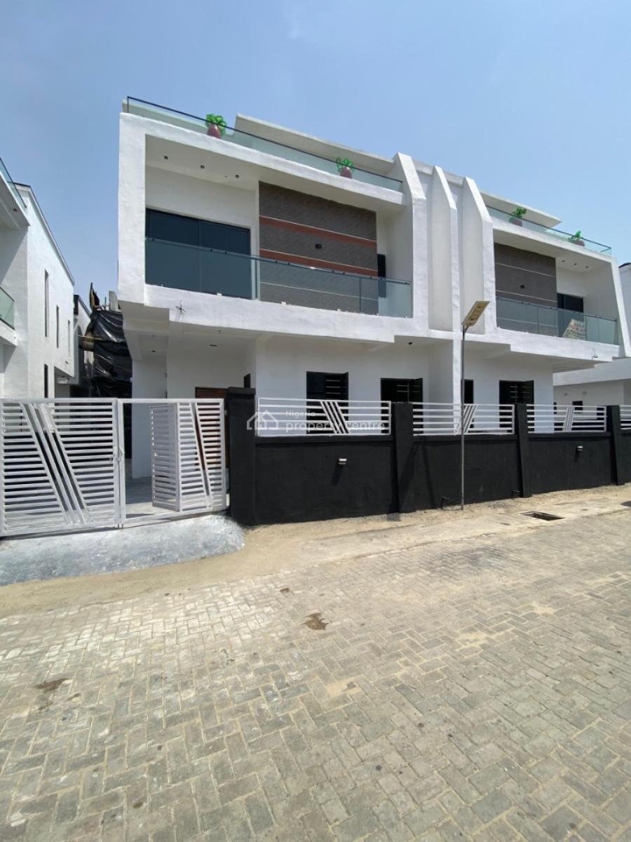 Stunning 4bedroom Semi Detached Duplex with a Bq, Ajah, Lagos, Semi-detached Duplex for Sale