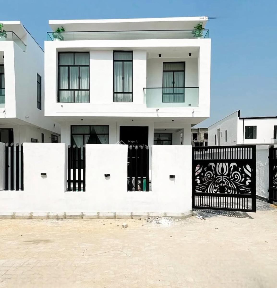 5 Bedroom Fully Detached Duplex, Chevron Lekki, Lagos Nigeria, Lekki, Lagos, Detached Duplex for Rent