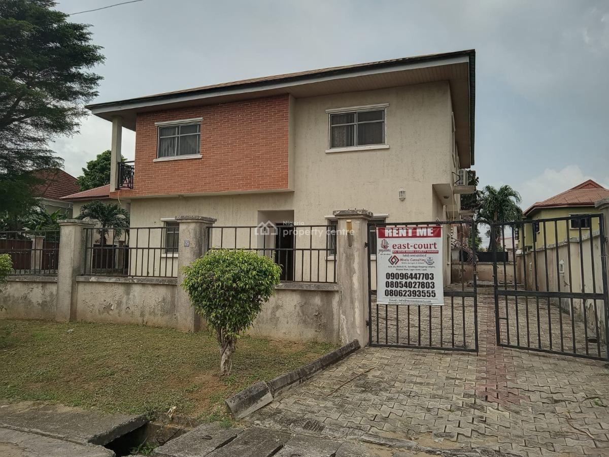 4 Bedroom Detached House, Crown Estate Lekki-epe Expressway, Sangotedo, Ajah, Lagos, Detached Duplex for Rent