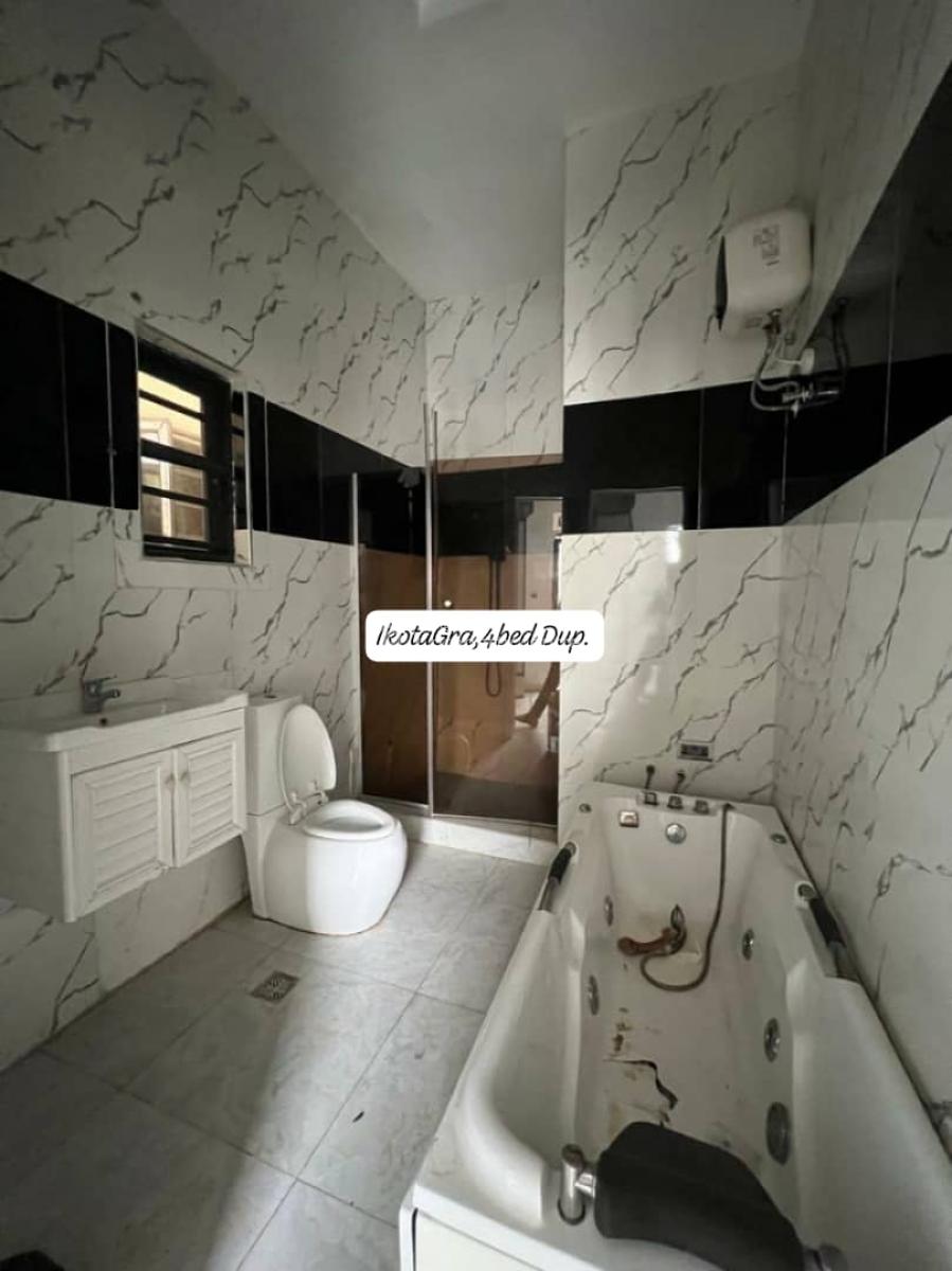 Strategically Located 4 Bedroom Detached Duplex with Bq, Ikota, Lekki, Lagos, Block of Flats for Sale