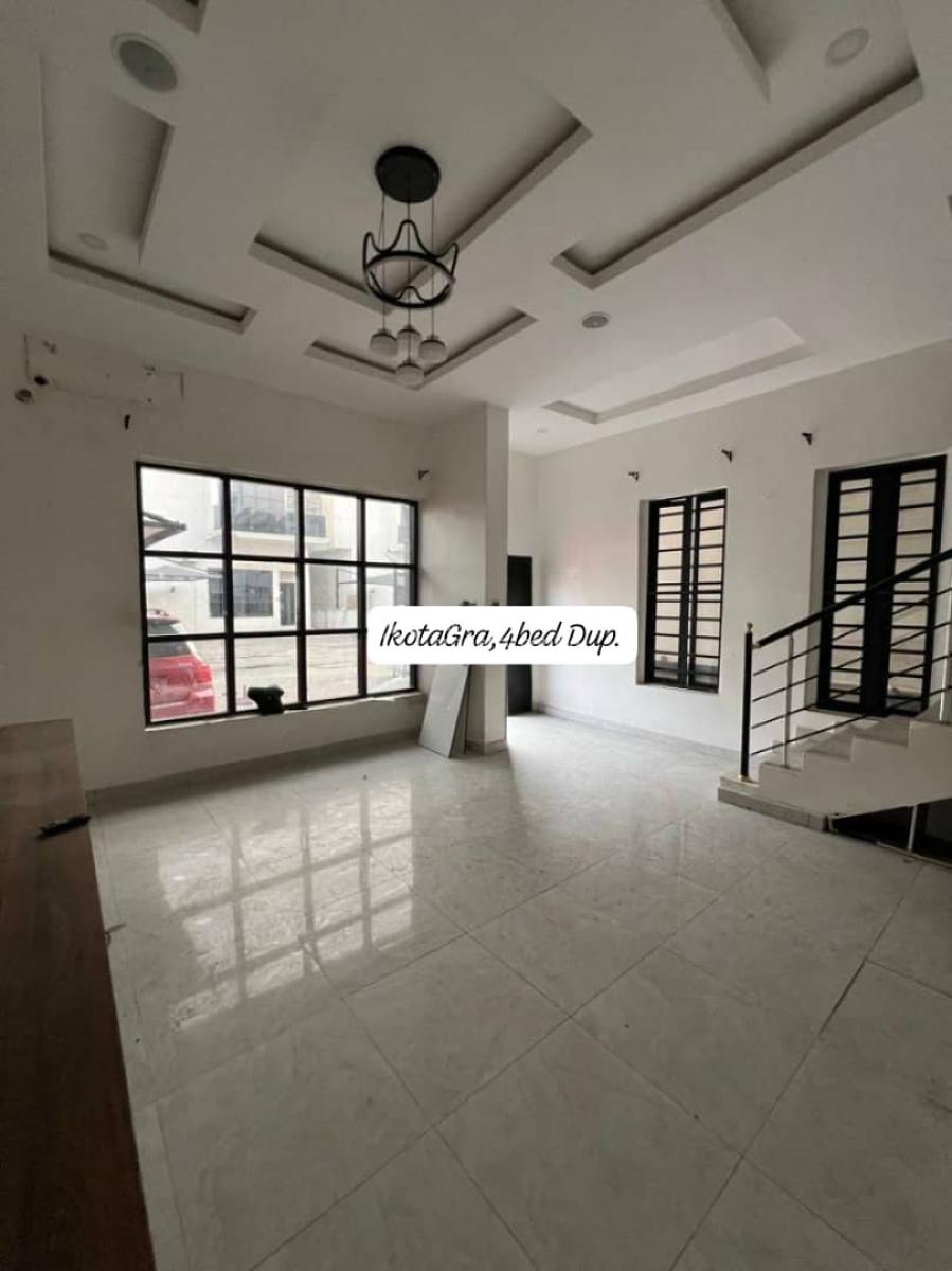 Strategically Located 4 Bedroom Detached Duplex with Bq, Ikota, Lekki, Lagos, Block of Flats for Sale