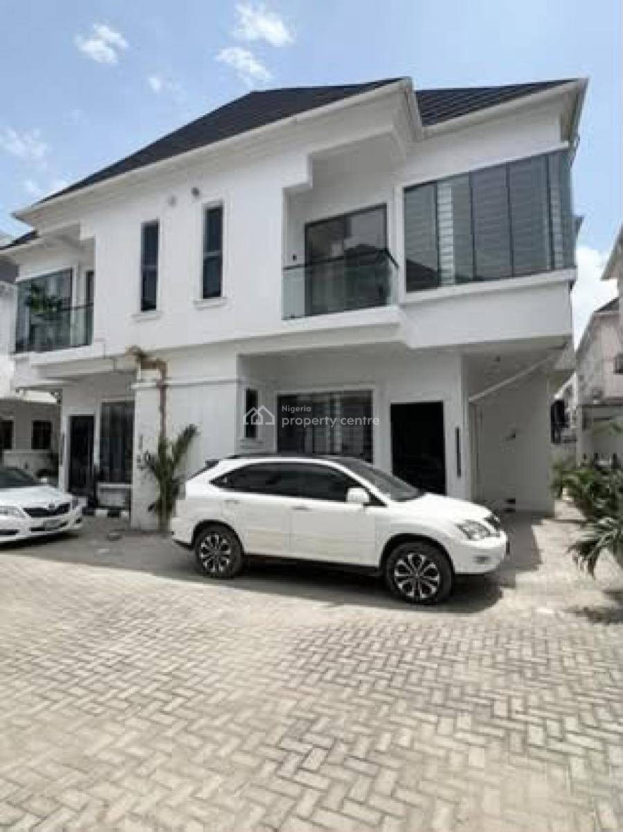 4-bedroom Semi-detached Duplex with Bq, Off Lekki Conservation Road, Lekki, Lagos, Semi-detached Duplex for Rent
