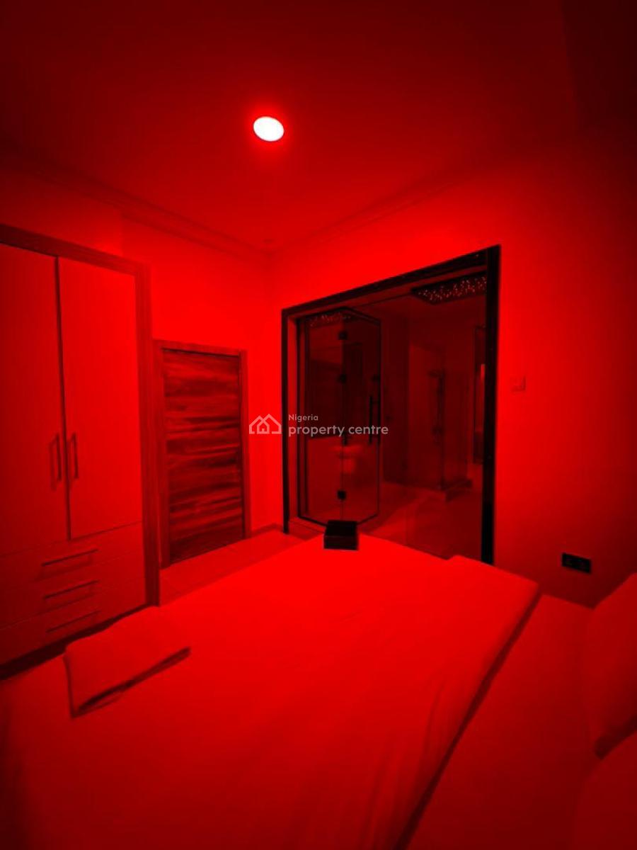 1 Bedroom Bathub Apartment with Red Room, Osapa,lekki, Lekki, Lagos, Mini Flat (room and Parlour) Short Let