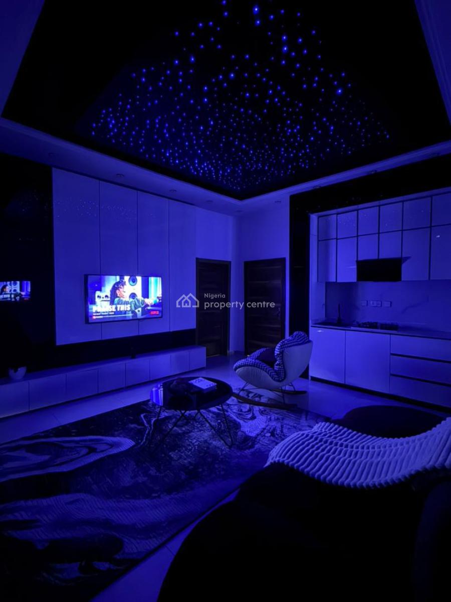 1 Bedroom Bathub Apartment with Red Room, Osapa,lekki, Lekki, Lagos, Mini Flat (room and Parlour) Short Let