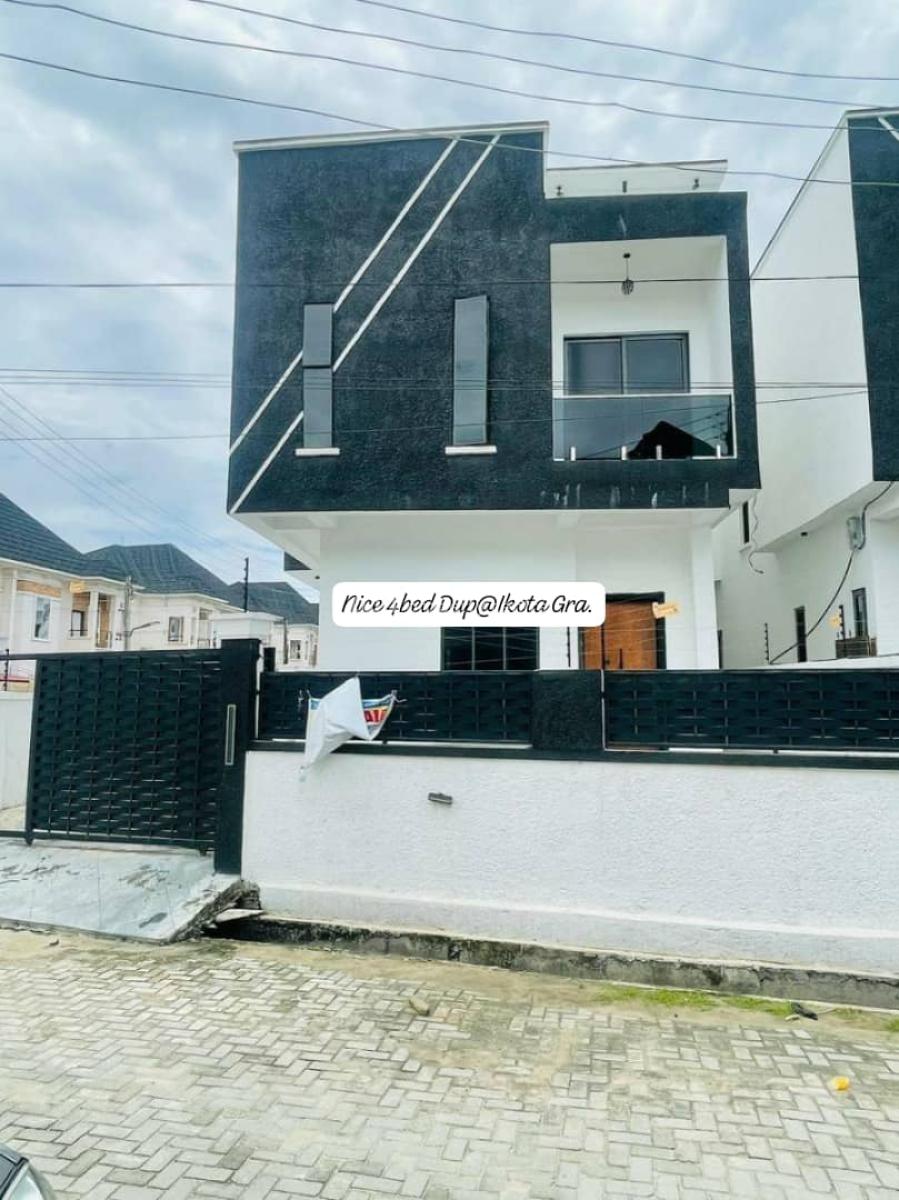 Luxury 4-bedroom Detached Duplex in an Estate with Bq Amazing Features, Ikota, Lekki, Lagos, Detached Duplex for Sale