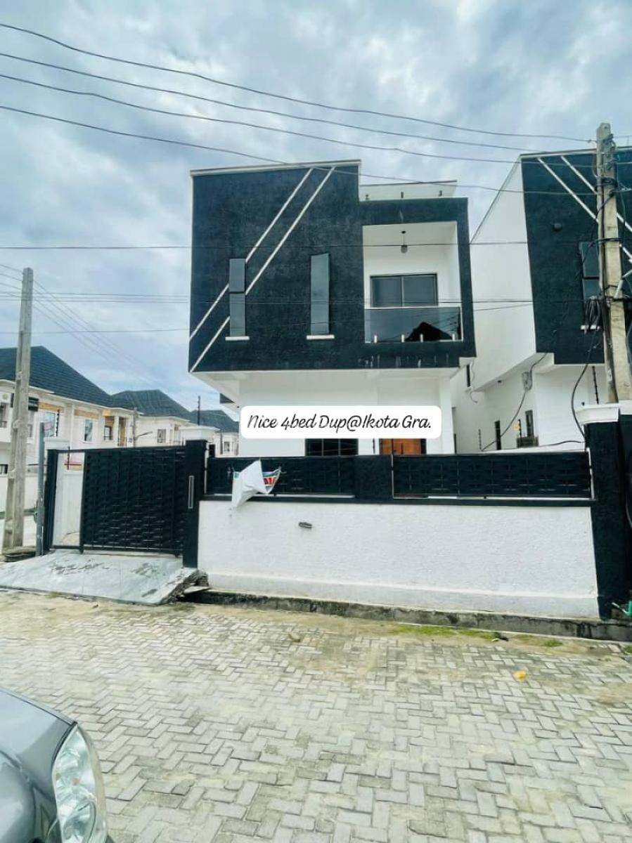 Luxury 4-bedroom Detached Duplex in an Estate with Bq Amazing Features, Ikota, Lekki, Lagos, Detached Duplex for Sale
