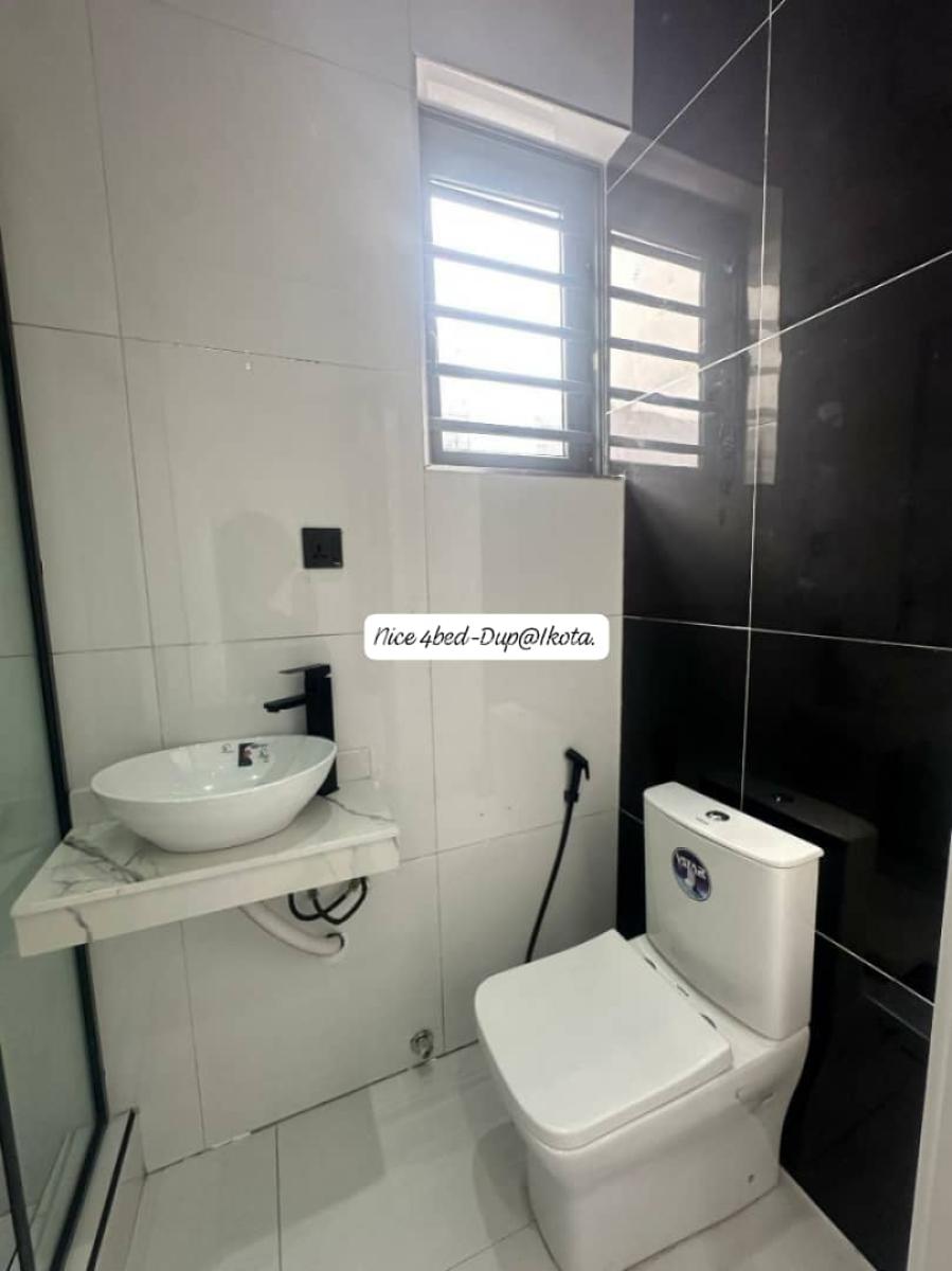 Contemporary 4 Bedroom Fully Detached Duplex, Ikota, Lekki, Lagos, Detached Duplex for Sale