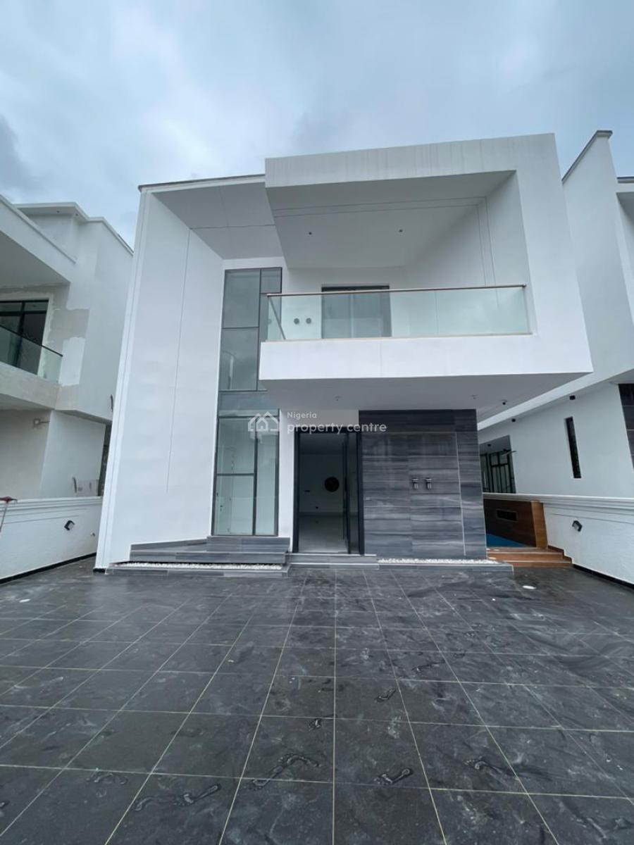 Luxuriously Built 5 Bedroom Detached Duplex +bq, and Swimming Pool, Lekki County, Ikota, Lekki, Lagos, Detached Duplex for Sale