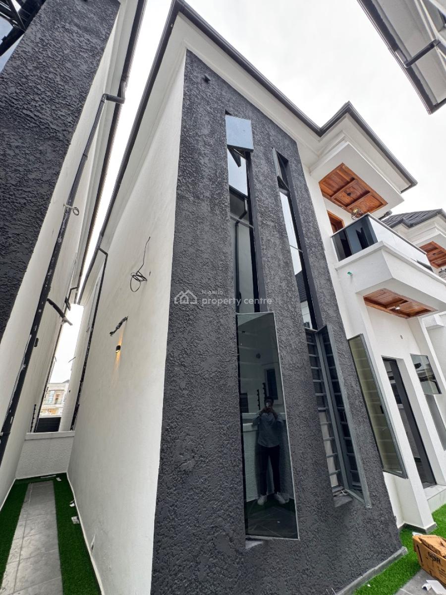 Beautiful 4 Bedroom Fully Detached Duplex with Bq, Chevron Toll Gate, Orchid Lekki, Lekki, Lagos, Detached Duplex for Sale