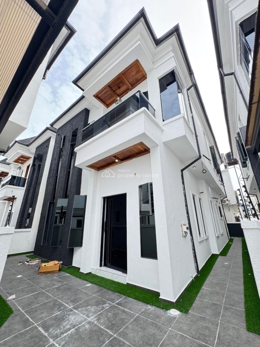 Beautiful 4 Bedroom Fully Detached Duplex with Bq, Chevron Toll Gate, Orchid Lekki, Lekki, Lagos, Detached Duplex for Sale