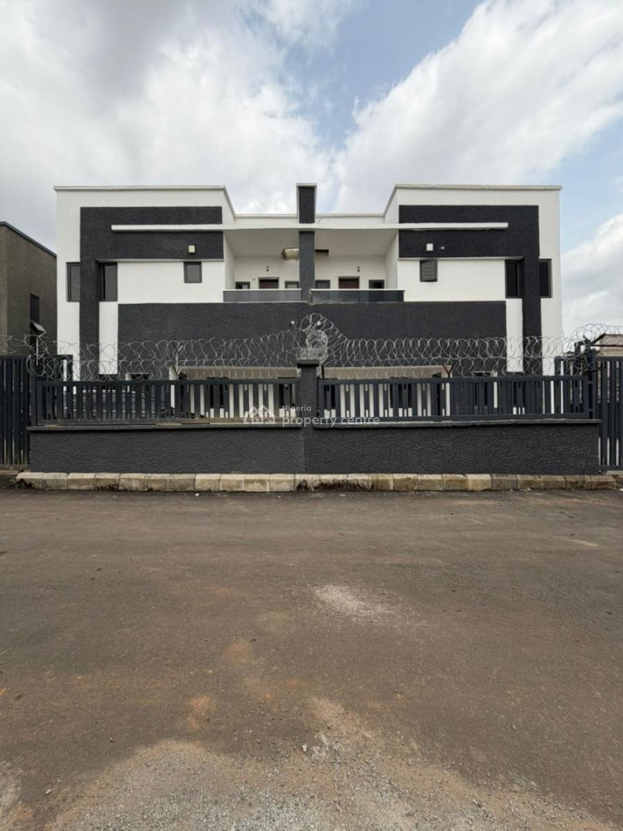 Brand New 4 Bedrooms Semidetached Duplex, Family Lounge and 2 Room Bq, Galadimawa, Abuja, Semi-detached Duplex for Sale