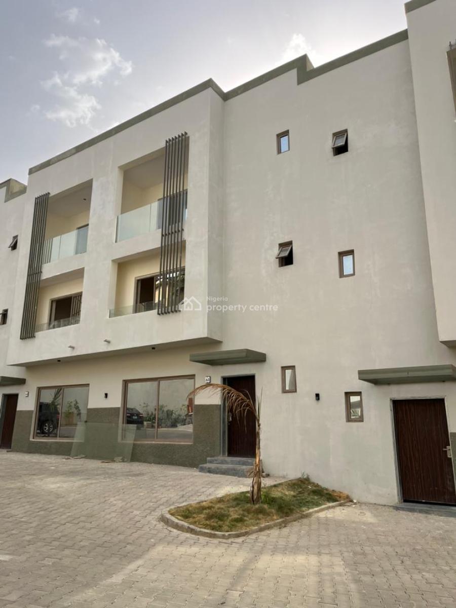 Newly Built 4bedrooms Terrace Duplex with a Room Bq at Maitama Main, Maitama District, Abuja, Terraced Duplex for Sale