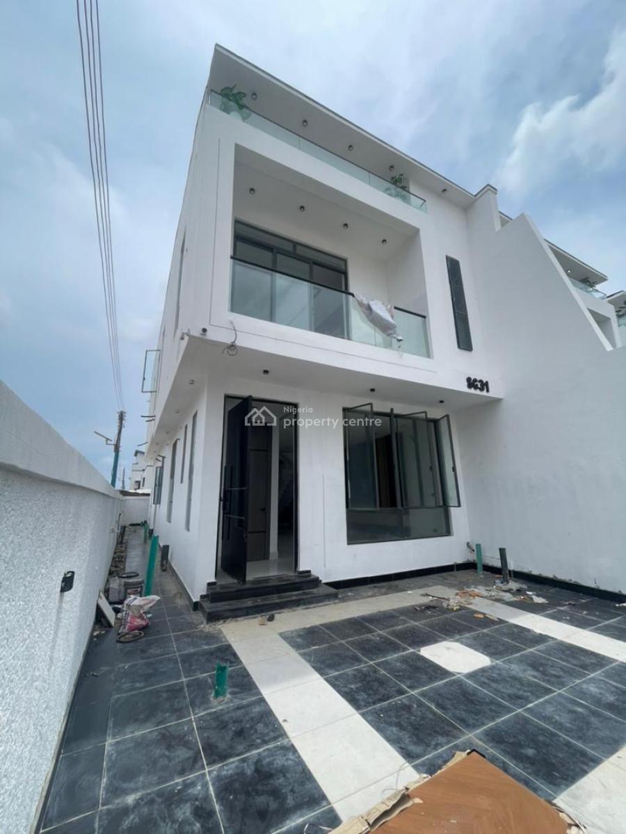 Brand New 4 Bedroom Semi Detached Duplex with Bq, Chevron, Lekki Phase 2, Lekki, Lagos, Semi-detached Duplex for Sale