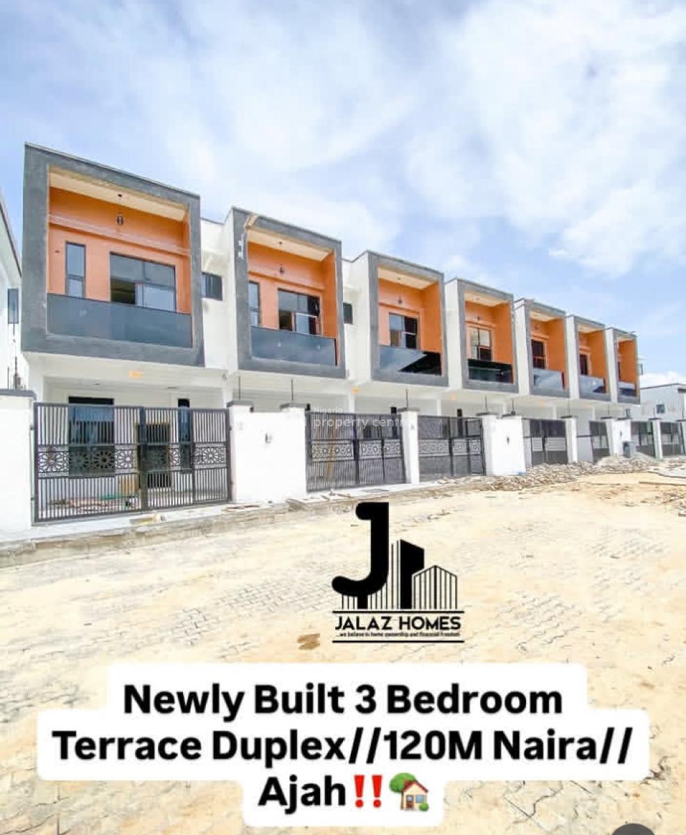 3 Bedroom Terrace Duplex, Ajah, Lekki, Lagos, Terraced Duplex for Sale