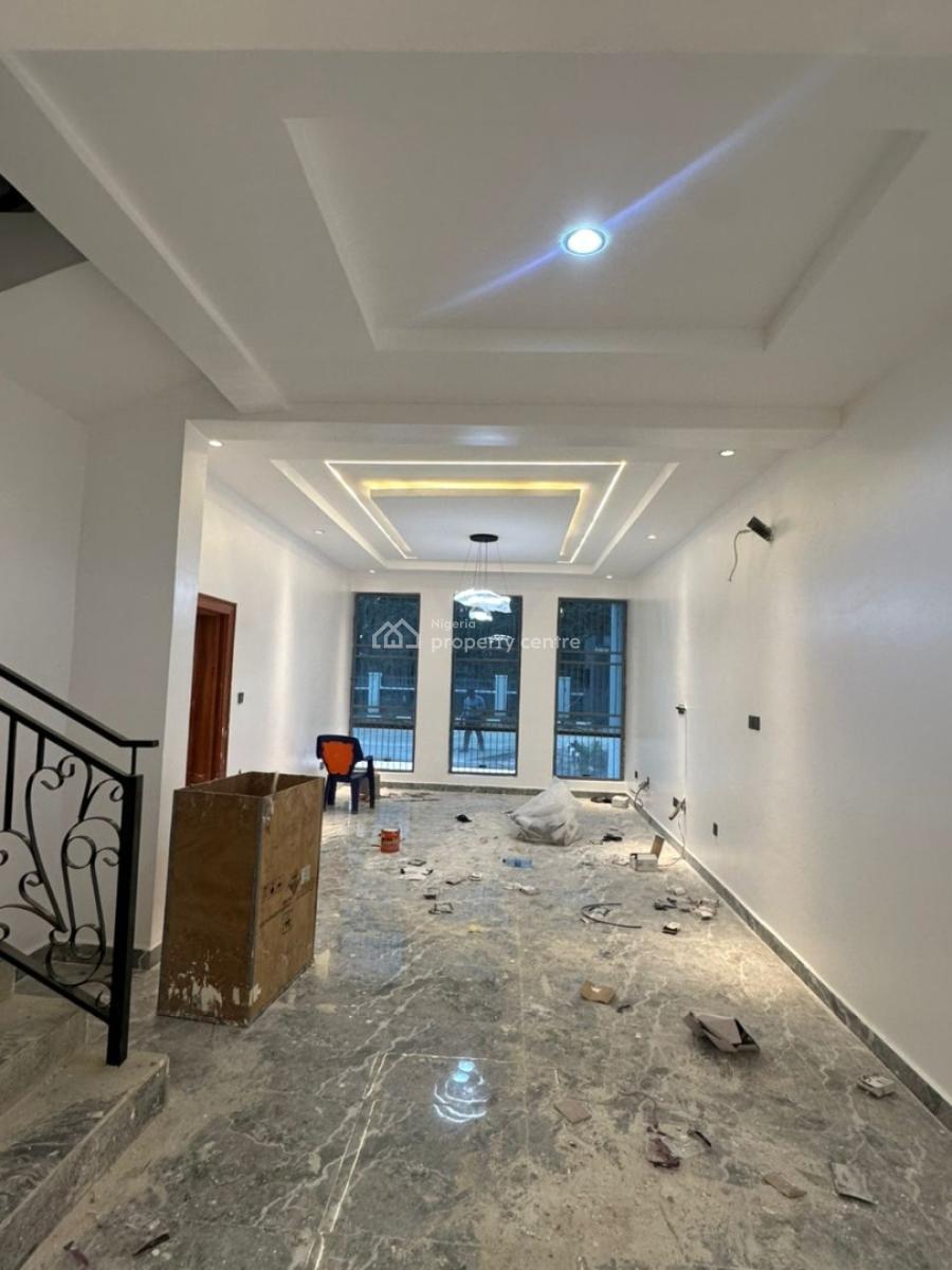 Diplomatic Newly Built Standard 4 Bedroom Terrace Duplex with a Bq, Guzape District, Abuja, Terraced Duplex for Rent
