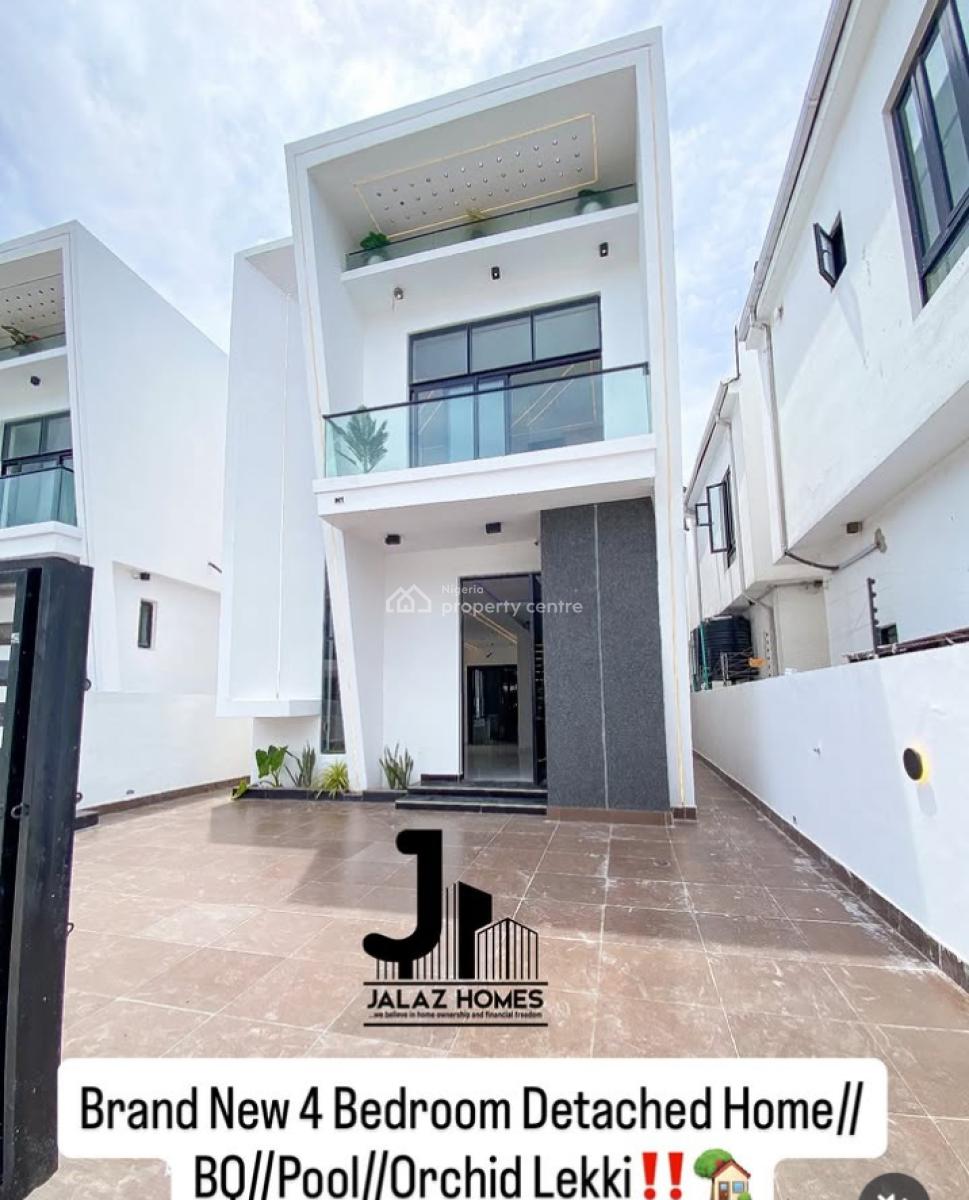 4 Bedroom Detached Duplex, Orchid, Lekki, Lagos, Detached Duplex for Sale