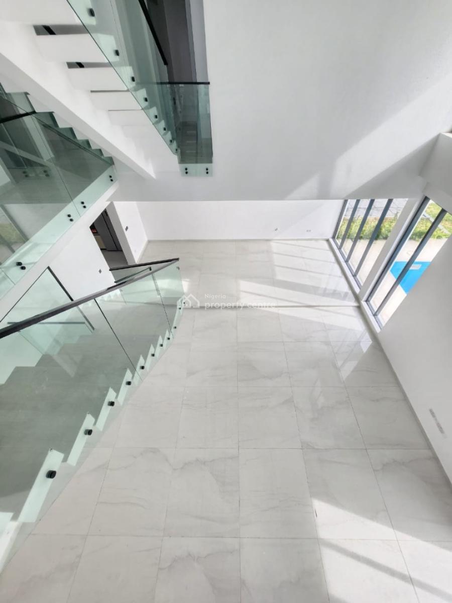Contemporary 5 Bedroom Semi-detached Duplex with Swimming Pool, Cowrie Creek Estate, Ikate, Lekki, Lagos, Detached Duplex for Sale