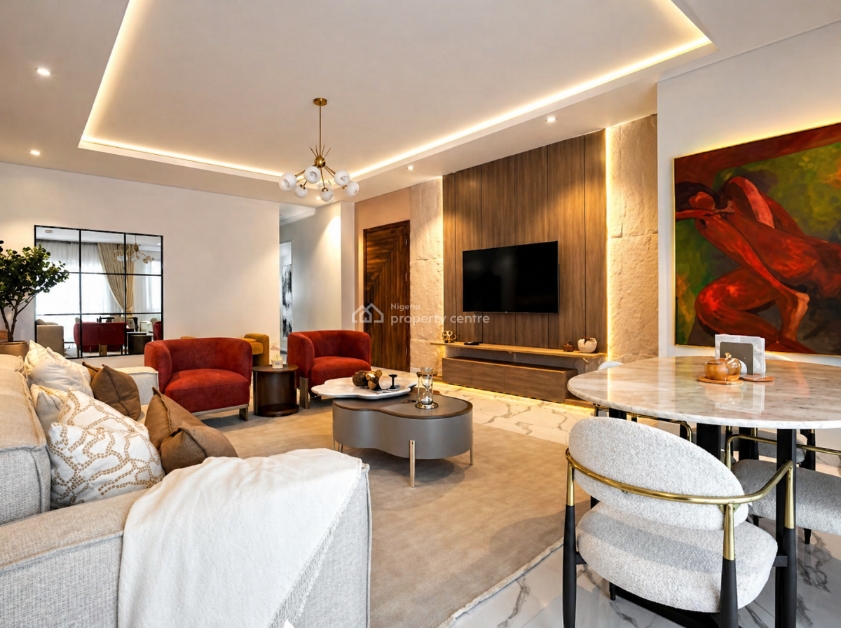 Luxury Furnished 2units of 2-bedroom Flat on 1st &4th Floor, Victoria Island, Victoria Island (vi), Lagos, Flat / Apartment for Rent